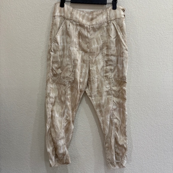 Anthropologie Tie Dye Cargo Jogger Pants | Size 6 - Picture 1 of 4